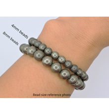 Load image into Gallery viewer, Pyrite Gemstone Bracelet - 4mm or 8mm
