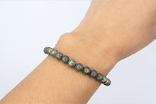 Load image into Gallery viewer, Pyrite Gemstone Bracelet - 4mm or 8mm
