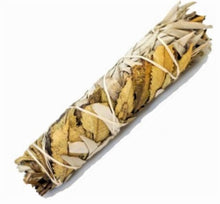 Load image into Gallery viewer, 4&quot; Yerba Santa &amp; White Sage Smudge Stick
